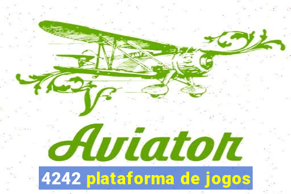 4242 plataforma de jogos